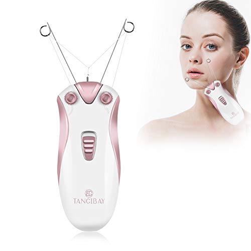 Cordless Electric Facial Threading Hair Removal Device for Women by Bropang