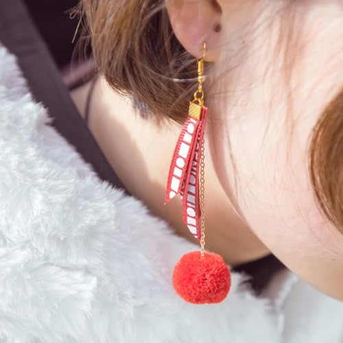 Bolas pequeñas esponjosas rojas para rellenar proyectos de costura 4