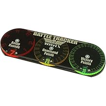 LITKO Battle Tracker Dial | 120x40mm Pill Shape | Victory Points | Command Points | Battle Rounds | Compatible with Warhammer 40K 9th Edition