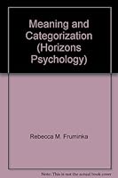 Meaning and Categorization. 156072143X Book Cover