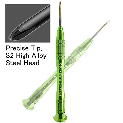 Triwing Screwdriver Y000 0.6Mm Compatible With Apple Watch & Iphone, Small Tri-Wing 000 Y Shape, Tri Point Screwdriver Y0.6, S2 High Alloy Steel Head, Magnetic Y Tip, 360°Swivel Cap, Anti Slip Grip #TOP3