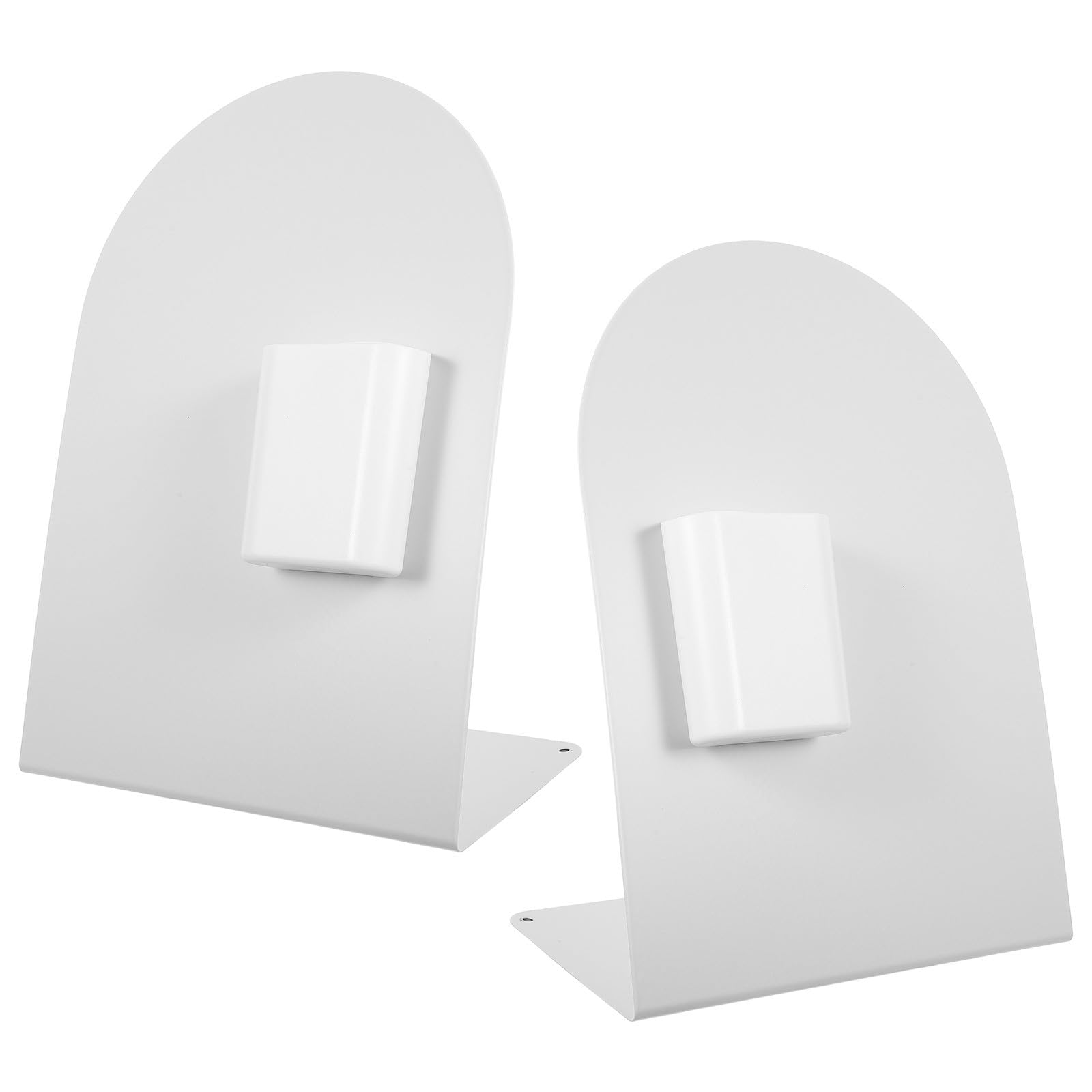 INOOMP 2 Juegos Pizarra Magnética de Mesa Vertical 11x7, 9 Pulgadas de Hierro
