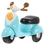 giocattoli d'epoca subito Di motocicletta simulata: la pratica scultura artistica di una motocicletta è un arredamento retrò e vintage, pieno di gusto artistico, di motocicletta simulata