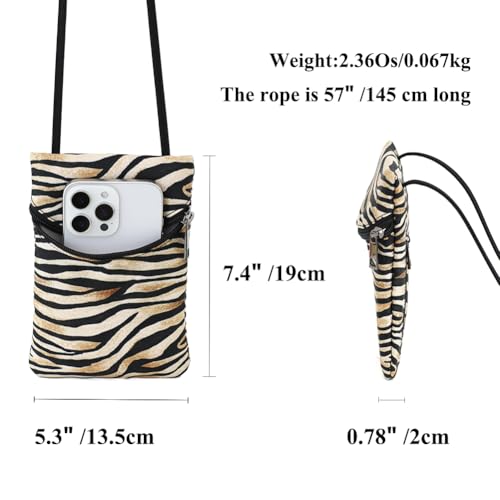 Image of Small Crossbody Women Cell Phone Purse Wallet Bag With Shoulder Strap