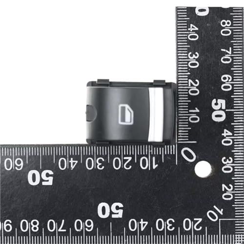 Bouton de vitre pour A3 et Q7 | Commande lève-vitre chrome 4F0959855B - 2