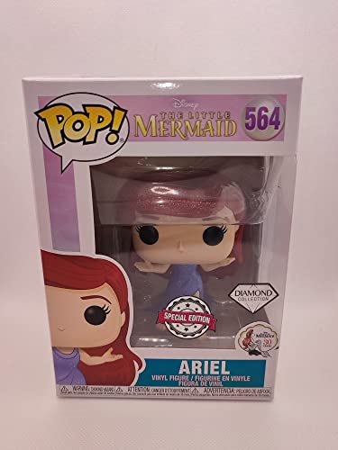 En Oferta Funko Pop Ariel #564 Diamond Collection The Little Mermaid Target Exclusive W/ Pop Protector