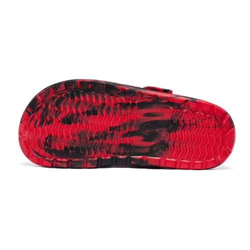 Image of Kids Boys&Girls Black Camouflage Clogs Children's Beach Shoes Classic Marbled Tie Dye Clog Little Kid