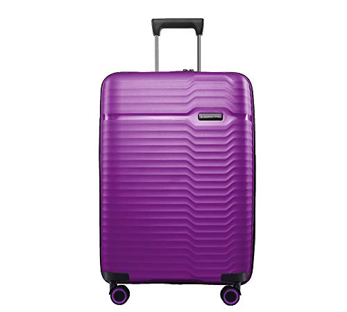 Image of Nasher Miles Sahara Hard-Sided Polypropylene Check-in Luggage Purple 28 inch |75cm Trolley Bag