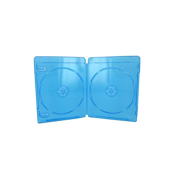 Buy Yens 25 Pack Single and Double BLURAY Case with Moulded BluRay