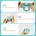 Silicone Sleeves for Pigeon Baby Bottles 5.4oz,Anti Breakage Glass Baby Bottle Holder with Handles 2 Pack