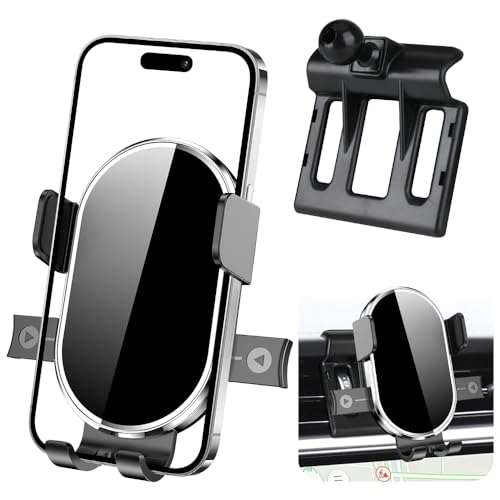 YEGZA Car Phone Holder for Jaguar F-PACE 2021-2024 SUV SVR,Jaguar XF 2021-2024 Auto Accessories Navigation Bracket Interior Decoration Dashboard Cell Mobile Phone Mount Holders case Accessory
