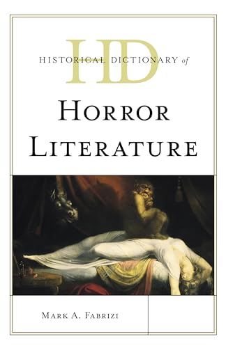 Cover of Historical Dictionary of Horror Literature