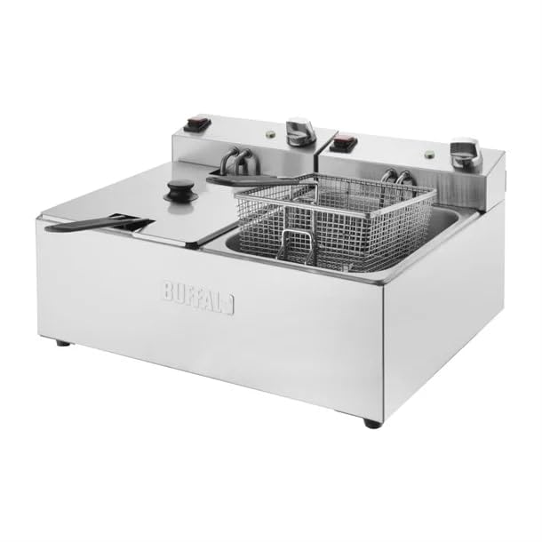 Buffalo Double Electric Fryer, 5Ltr - Image 6