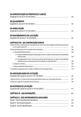 Nova lei de Licitações Anotada e Comparada: lei 14.133 de 2021