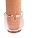 LimBridge Chair Leg Wood Floor Protectors, Chair Feet Glides Furniture Carpet Saver, Silicone Caps with Felt Pads #4, ROUND 1-1/16" to 1-1/4" (2.7-3.1cm) and SQUARE 7/8" to 1" (2.2-2.6cm) 24 Pack