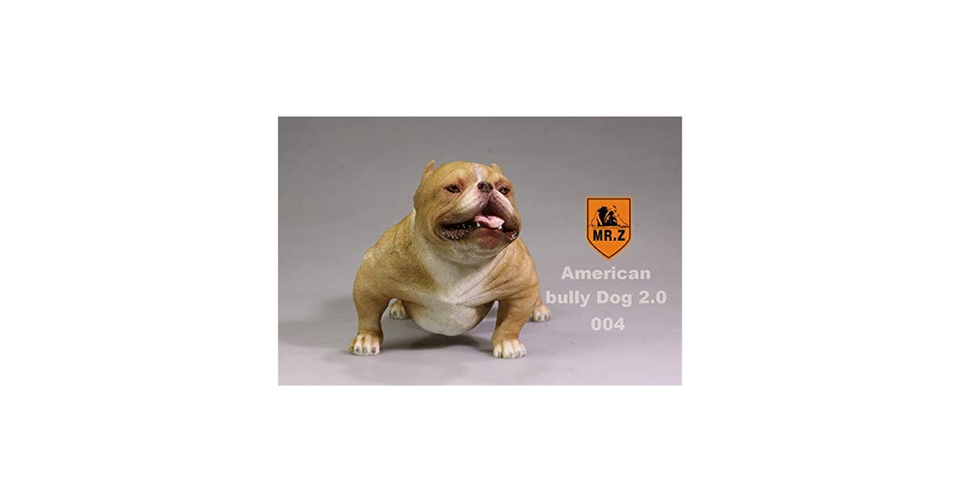 Amazon | Mr.Z 1/6 サイズ アメリカン·ブリー 犬 動物 リアル