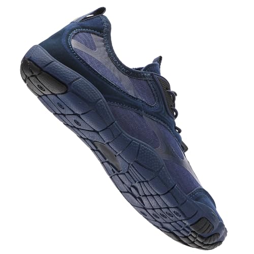 Image of UBFEN Water Shoes for Men Women Quick Dry Swim Aqua Socks | Lightweight Barefoot-style Fit, Rubber Sole, Hiking, Fishing, Kayaking, Beach, Pool, Boating, Diving And Water-to-land Wear