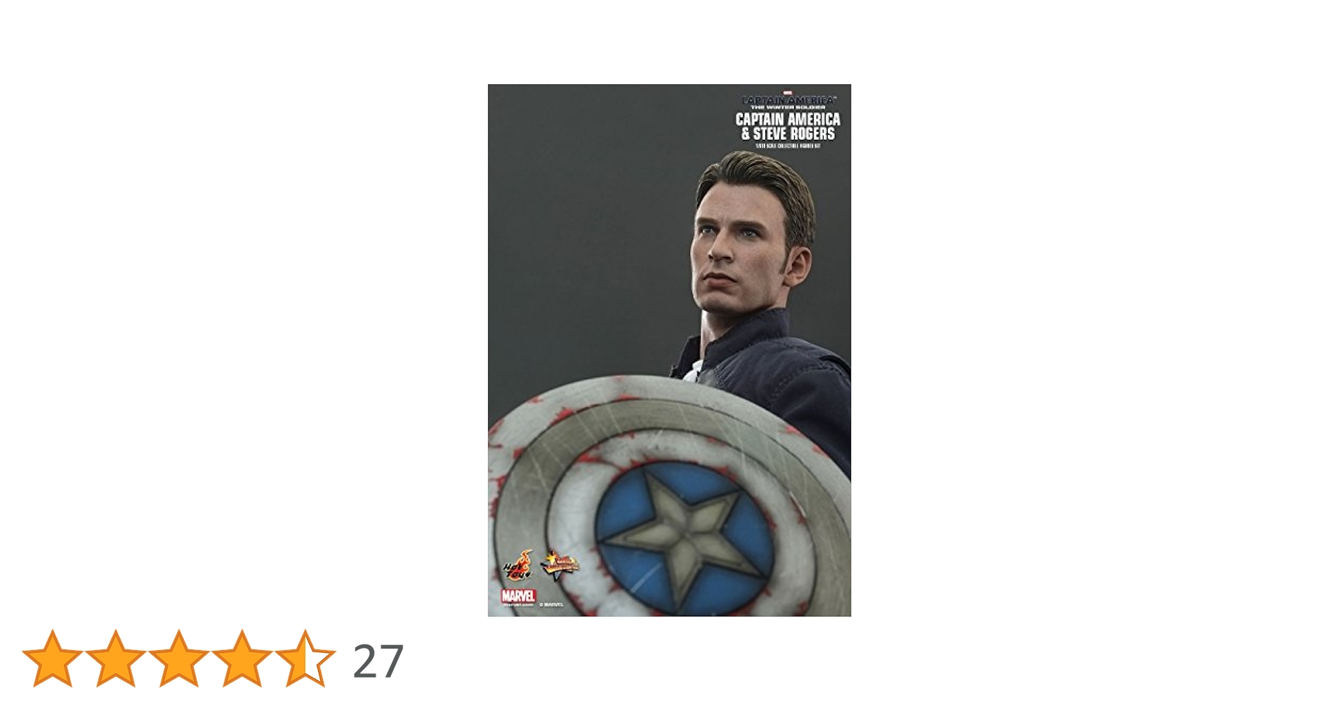 MARVEL - KOP様分　キャプテン・アメリカ＆スティーブ　ロジャース　2体セット Amazon.co.jp: ムービー・マスターピース キャプテン・アメリカ