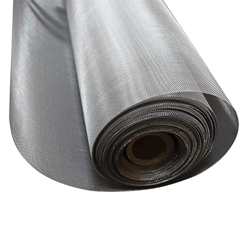 Grillage métallique acier inoxydable 40 mailles pour aération 1,2x4m