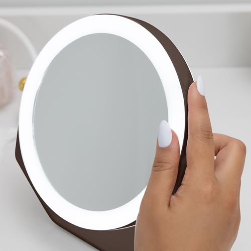 Espejo para maquillaje con luz LED Zadro 8 pulg. miniatura 4