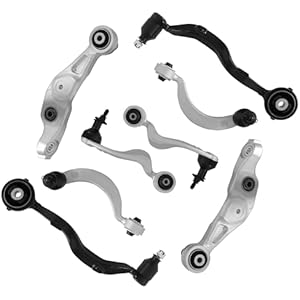 AUTOSAVER88 Front Suspension Control Arm Kit Compatible with 2004-2007 Buick Rainier, 2004-2007 Chevy Trailblazer (EXT), 2004-2008 Isuzu Ascender, 2004-2008 GMC Envoy XL XUV, 2005-2009 Saab
