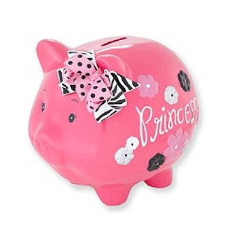 Girls Pink Little Princess Piggy Bank Desertcart INDIA