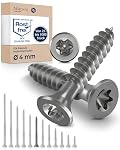 NietFullThings – Holzschrauben Torx Schrauben 4x45 Edelstahl V2A rostfrei Spa