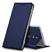 Produktbild Conie EF40512 Electroplated Flip Case Kompatibel mit Sony Xperia XZ2, PU Leder Hülle Flip Wallet Cover Kartenfächer Standfunktion Magnetisch für Xperia XZ2 Etui Dunkelblau