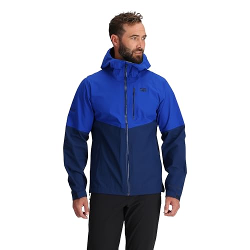 Image of Outdoor Research Men's Foray 3L Jacket | Waterproof, Windproof, Hooded, Long Sleeve, Standard Fit