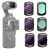 NEEWER ND&CPLフィルターセット コンパチブル Osmo Pocket 3 磁気 防水 防汚 UV CPL ND16/PL ND32/PL ND64/PL ND256/PLフィルター 減光フィルター レンズ保護 マルチコートHD光学ガラス/アルミフレーム pocket 3アクションカメラアクセサリー