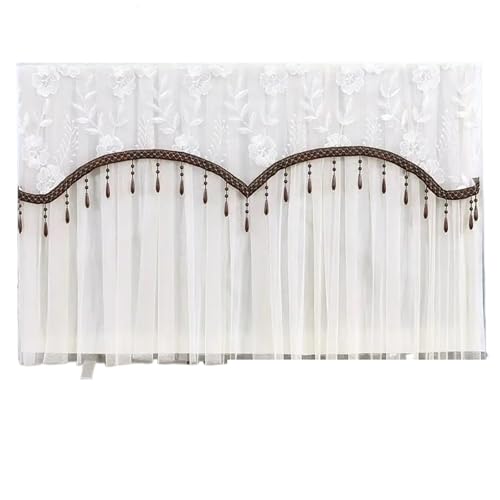 Housse protection pour TV beige 60x120cm écran LCD sans retrait