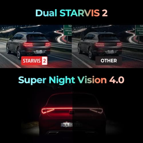 Image of THINKWARE U3000 PRO Dash Cam 4K Front and 2K Rear, Dual STARVIS 2