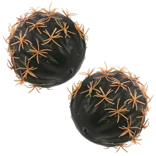 Adorno de antena coche mini cactus artificial colorido pack de 2