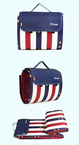 AMSS Outdoor Waterproof Blanket, Machine Washable Fold Picnic Blanket Blanket for Camping,Park,Beach,Hiking,Family