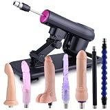 Sex Machine Dildo Machine,Fuck Machine for Women,Love Machine with Powerful Suction Cups,Thrusting Machine with 3Xlr Connector,Sex Toys with 8 Attachments Adult Toys