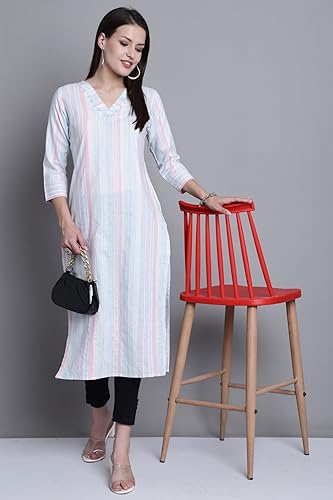 Image of Merira Women's Cotton Solid Regular Dress Shirt