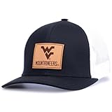 Pacific Headwear NCAA WVU Men's Trucker Snapback Cap