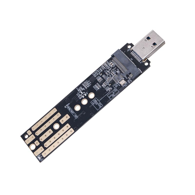 Caja externa portátil para NVME y SATA con USB 3.1 miniatura 3