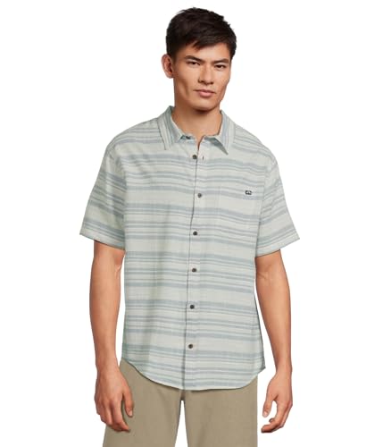 BILLABONG vêtement manches courtes homme blanc sale L pour éviter la chaleur