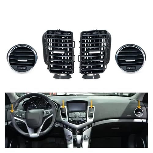 Grille de climatisation Chevrolet Cruze J300 buse aération console centrale anti UV robuste - 2