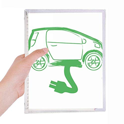 Carnet à spirale rechargeable pour éviter le gaspillage de papier au design écologique