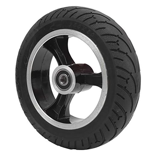 Roda de patinete elétrico, resistência à perfuração de pneu sólido de 8 pol. para patinete elétrico