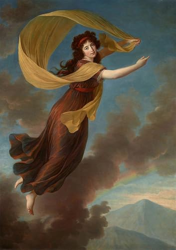 Tableaux et impression sur toile Vigee Lebrun : portrait de la princesse de Liechtenstein