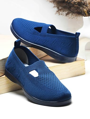 Image of Welcome Women's Casual, Running, Walking, Loafers, Sneakers, Sports Shoes, Memory Foam, W-KNIT-27