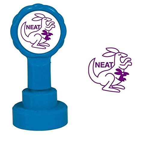 Teacher Reward Stamps Pre-Inked 25,000 Impressions! (Purple Neat)