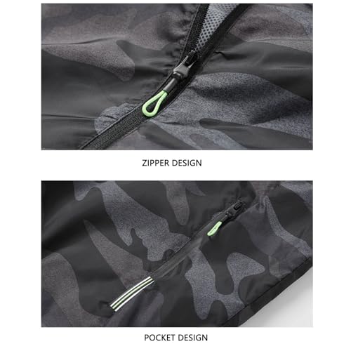 Badafaci Vêtements Climatisés, Gilet Ventilateur Rafraîchissant à 3 Vitesses alimenté par USB avec Télécommande, pour Hommes et Femmes, Activités de Plein Air (randonnée, Pêche, Travail, (L) – vue 4