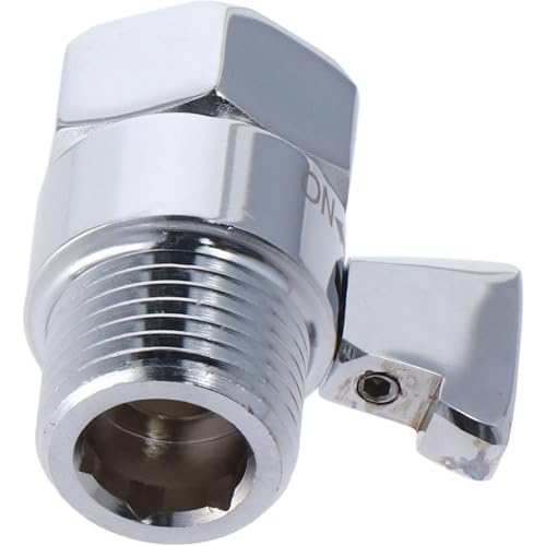 Robinet d'angle douche en laiton pour stopper les fuites d'eau à main - 4