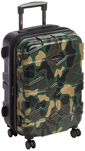 Preisvergleich Produktbild HAUPTSTADTKOFFER - X-Kölln - Handgepäck Trolley, Bordgepäck, Koffer, Volumenerweiterung, TSA, 4 gummierte Doppelrollen, 55 cm, 50 L, Camouflage matt