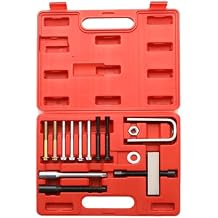 NYXOVA Car Steering Wheel Puller, Automotive Car Steering Wheel Puller Compressor Remover Set, Vehicle Steering Wheel Lock Plate Removal Tool Kit