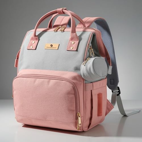 Image of StarAndDaisy Diaper Bag for Mothers for Travel /Maternity Bag with 16 Multi-Purpose Pockets with Quick Access Diaper & Mobile Pocket /Diaper Bag for Baby